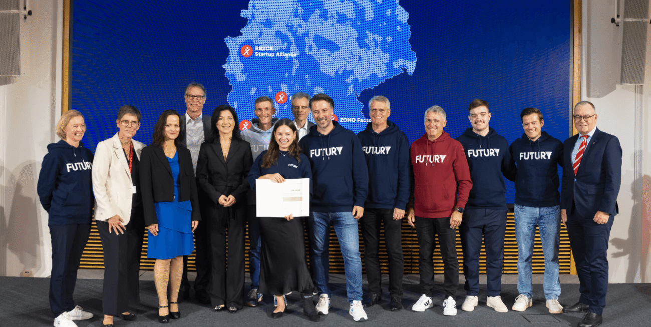 Bundesministerium für Wirtschaft und Energie (BMWE) fördert Futury als eines der bundesweit besten Startup-Ökosysteme