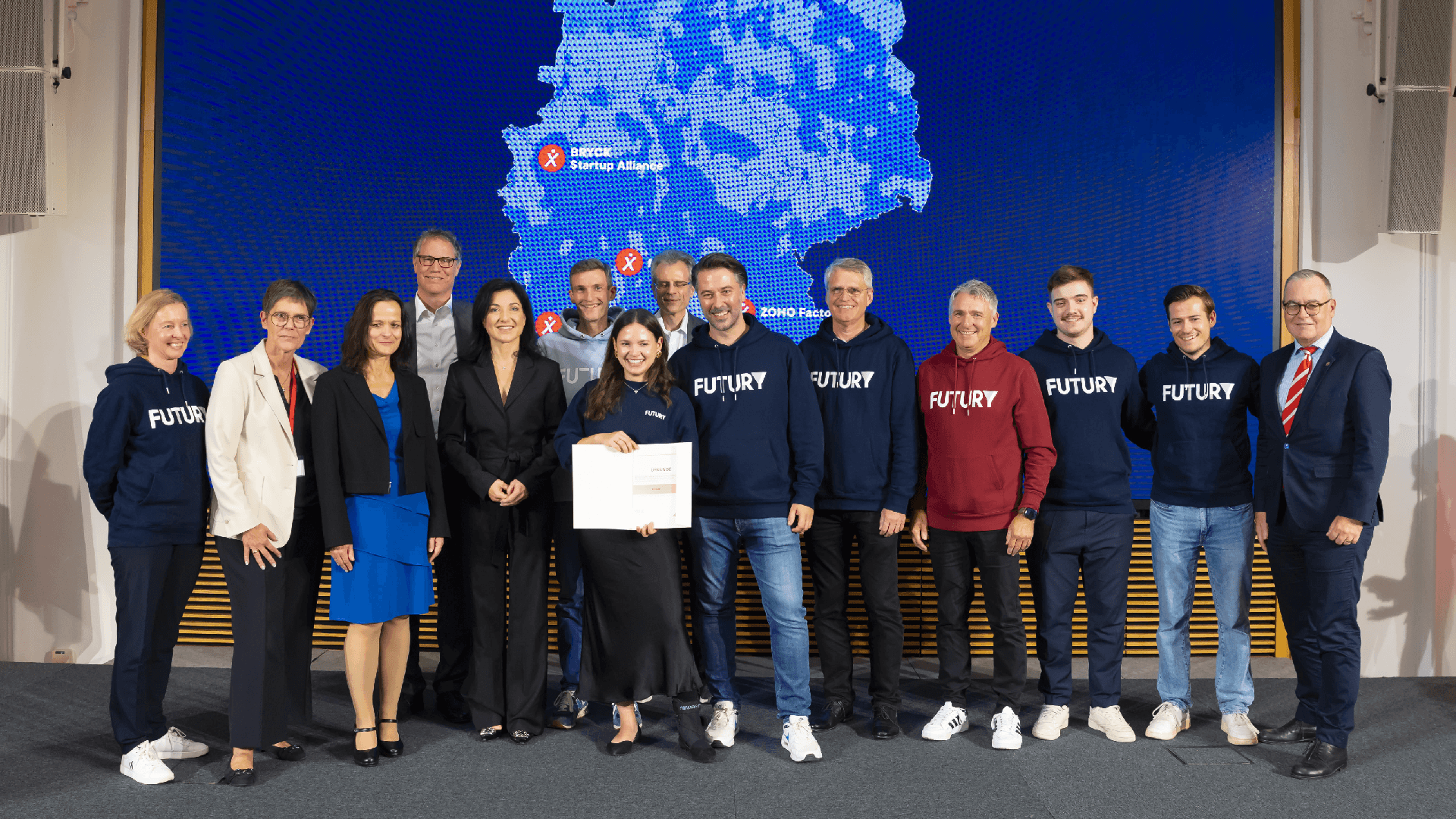 Bundesministerium für Wirtschaft und Energie (BMWE) fördert Futury als eines der bundesweit besten Startup-Ökosysteme