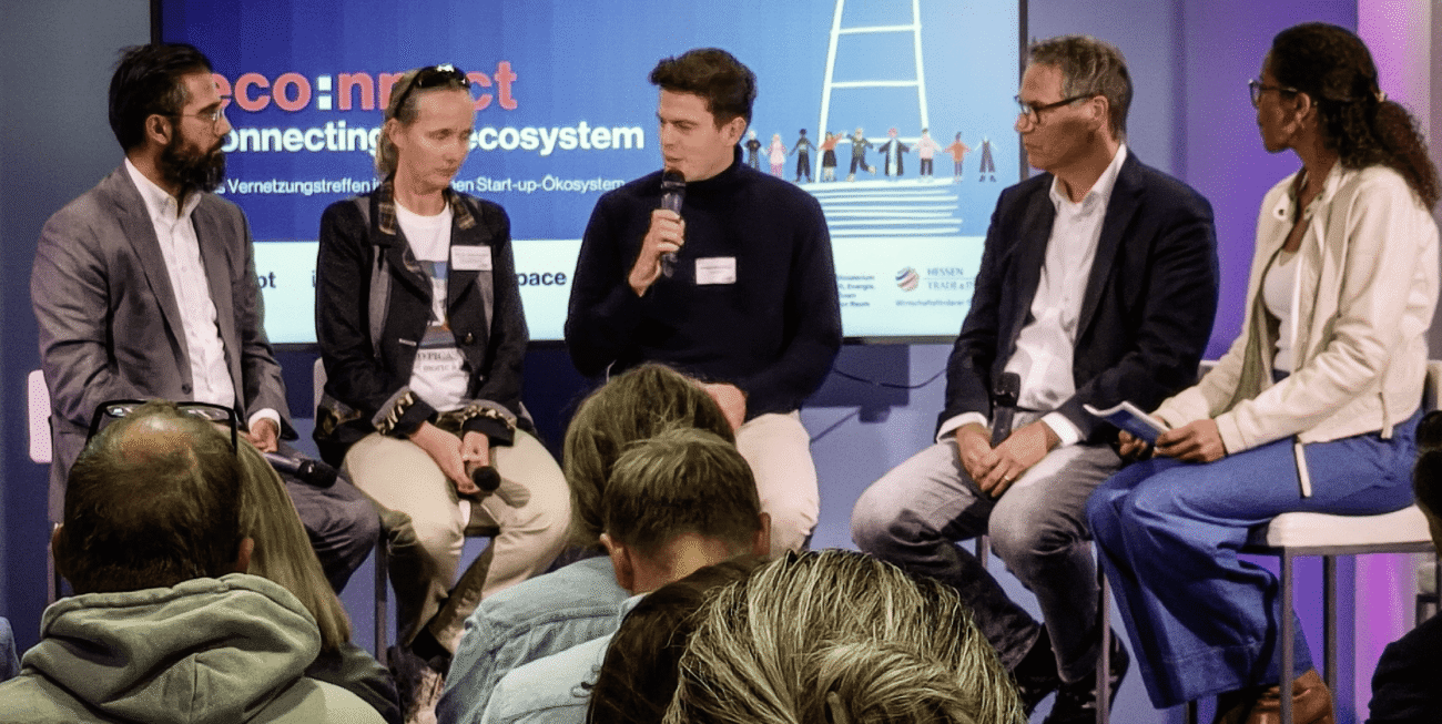 Die fünfte eco:nnect war bei Futury im Startup Space mit Thementischen, Keynotes und einer Paneldiskussion