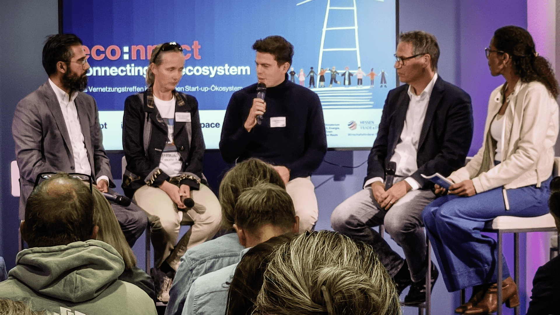 Die fünfte eco:nnect war bei Futury im Startup Space mit Thementischen, Keynotes und einer Paneldiskussion