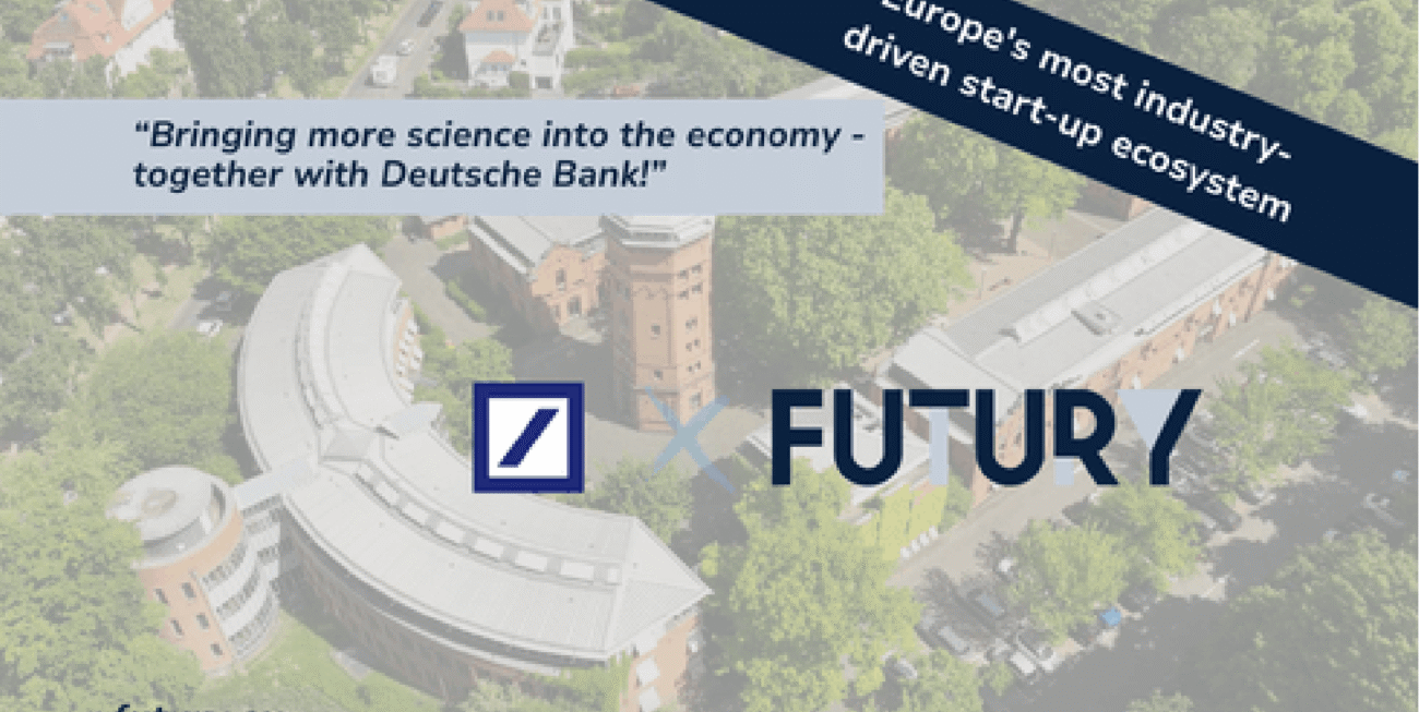 Deutsche Bank und Futury organisieren gemeinsame Programme zur Stärkung der Wirtschaft