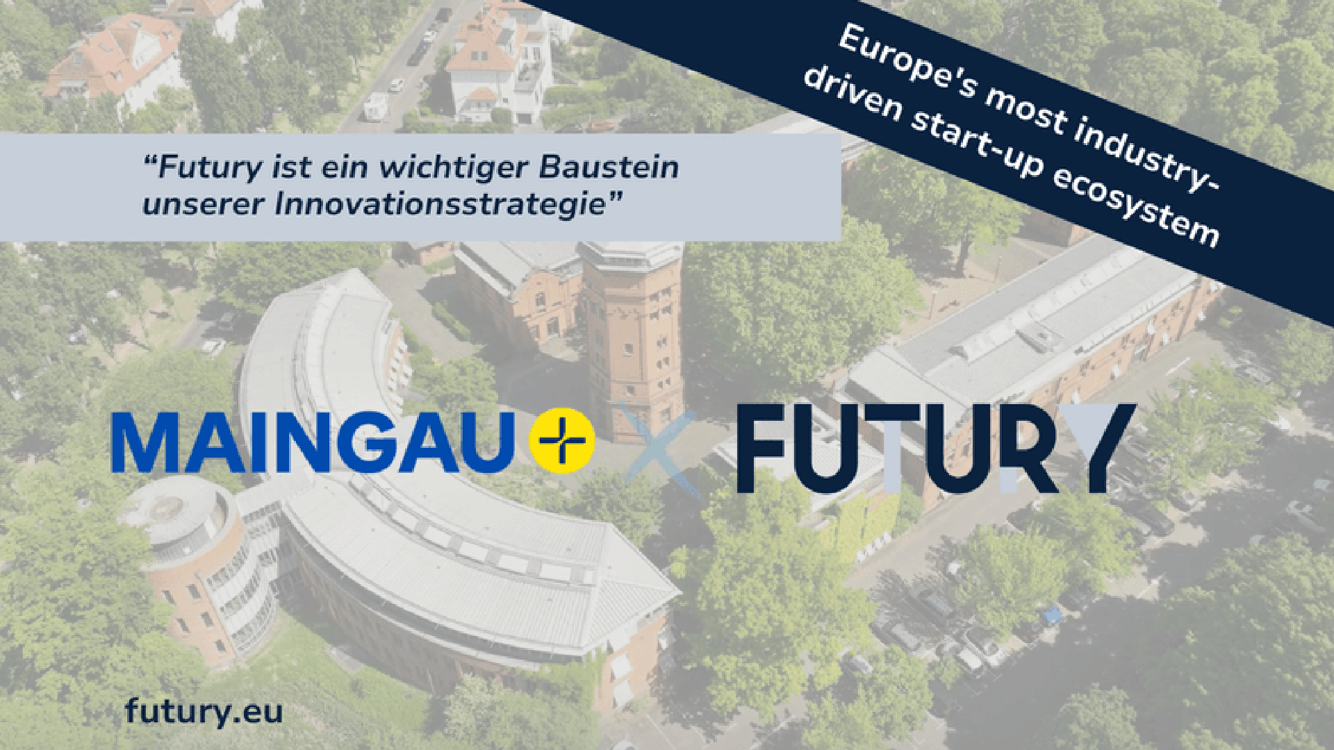 Energie- und Techunternehmen MAINGAU gibt Partnerschaft mit Startup Factory Futury bekannt