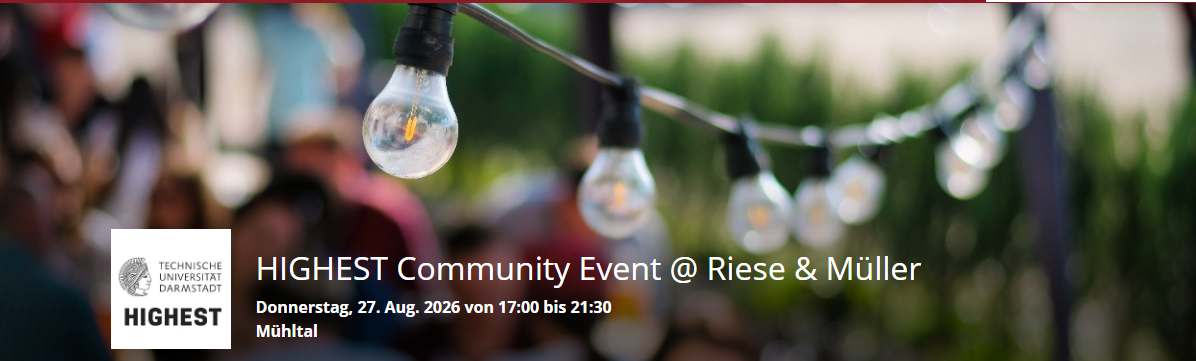 HIGHEST Community Event @ Riese & Müller