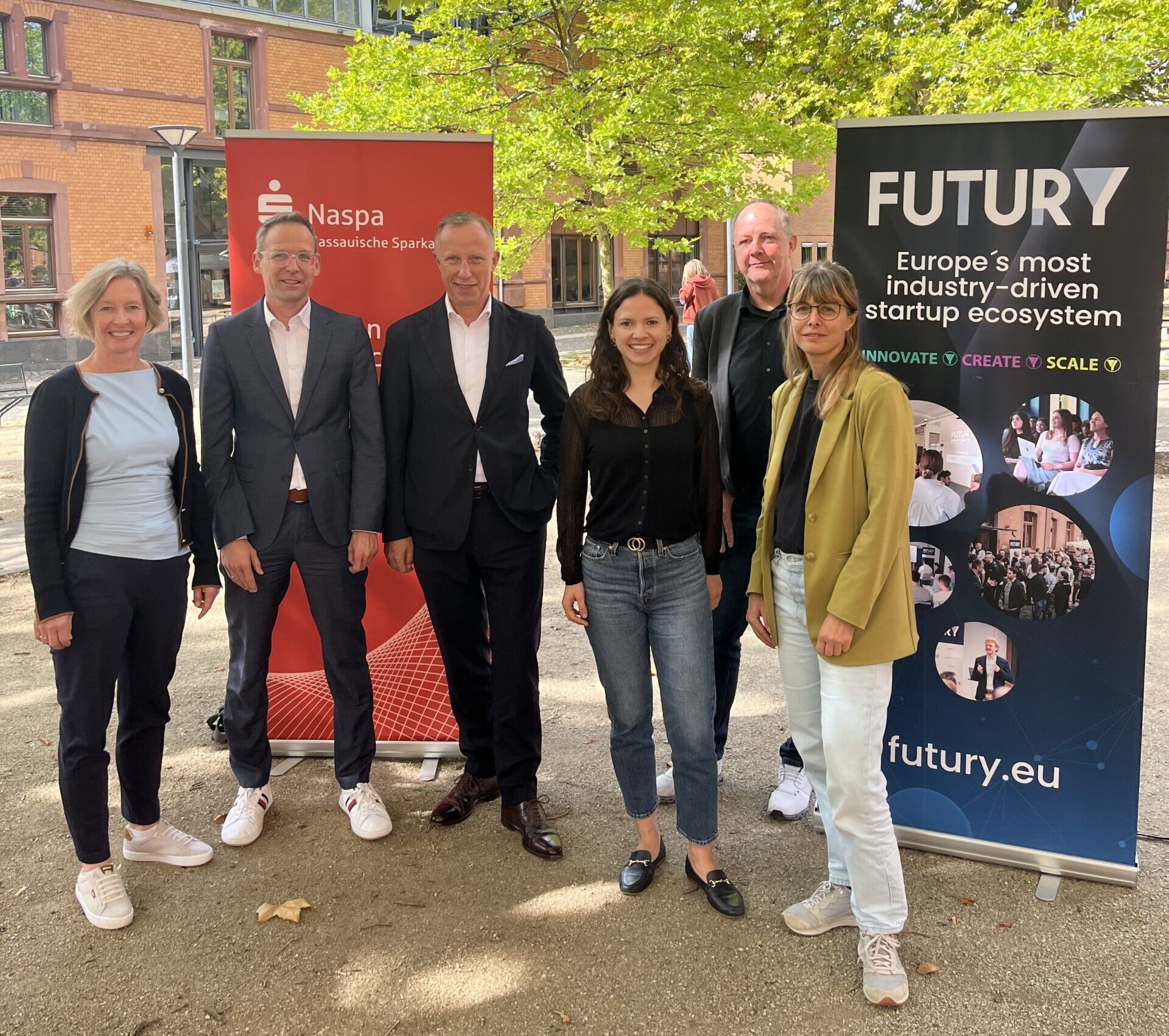 Hessen Ideen öffnet sich für weiteres Kapital: Naspa fördert überFutury als erstes Finanzinstitut das Hessen Ideen Stipendium